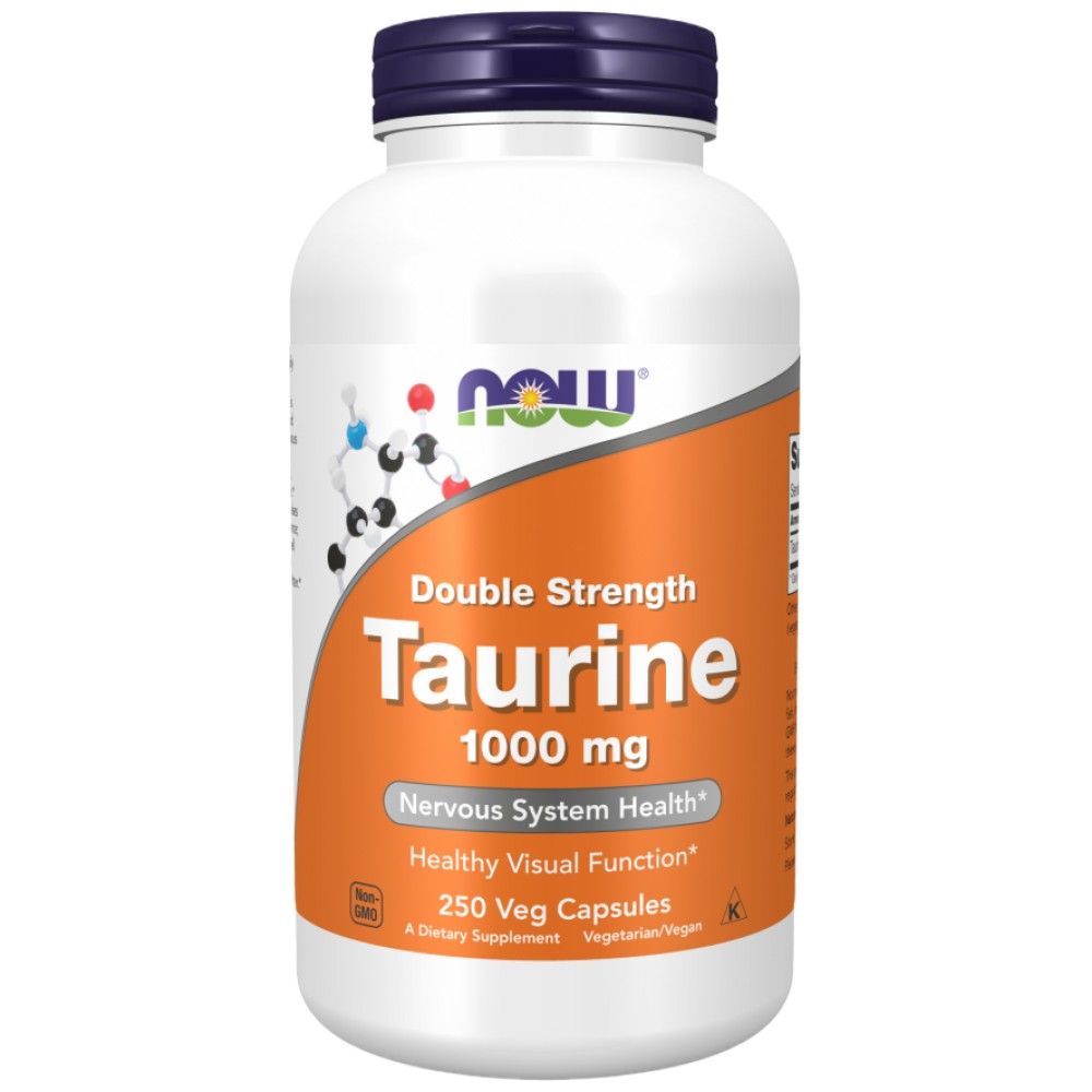 Taurín 1000 mg / dvojitá pevnosť - 250 kapsúl