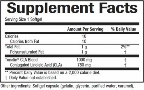 Tonalín CLA 1000 mg 90 gélových kapsúl