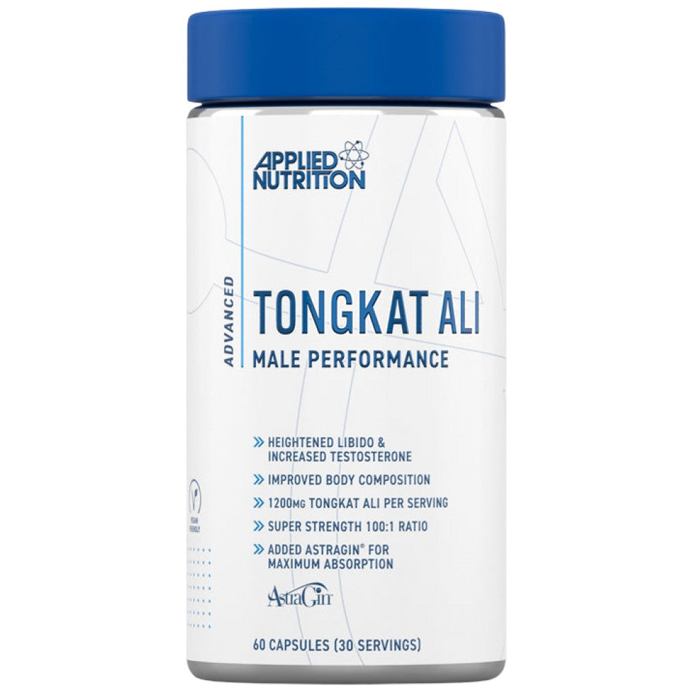Tongkat Ali 600 mg | Extrakt 100: 1 s kapsulami Astragin 60