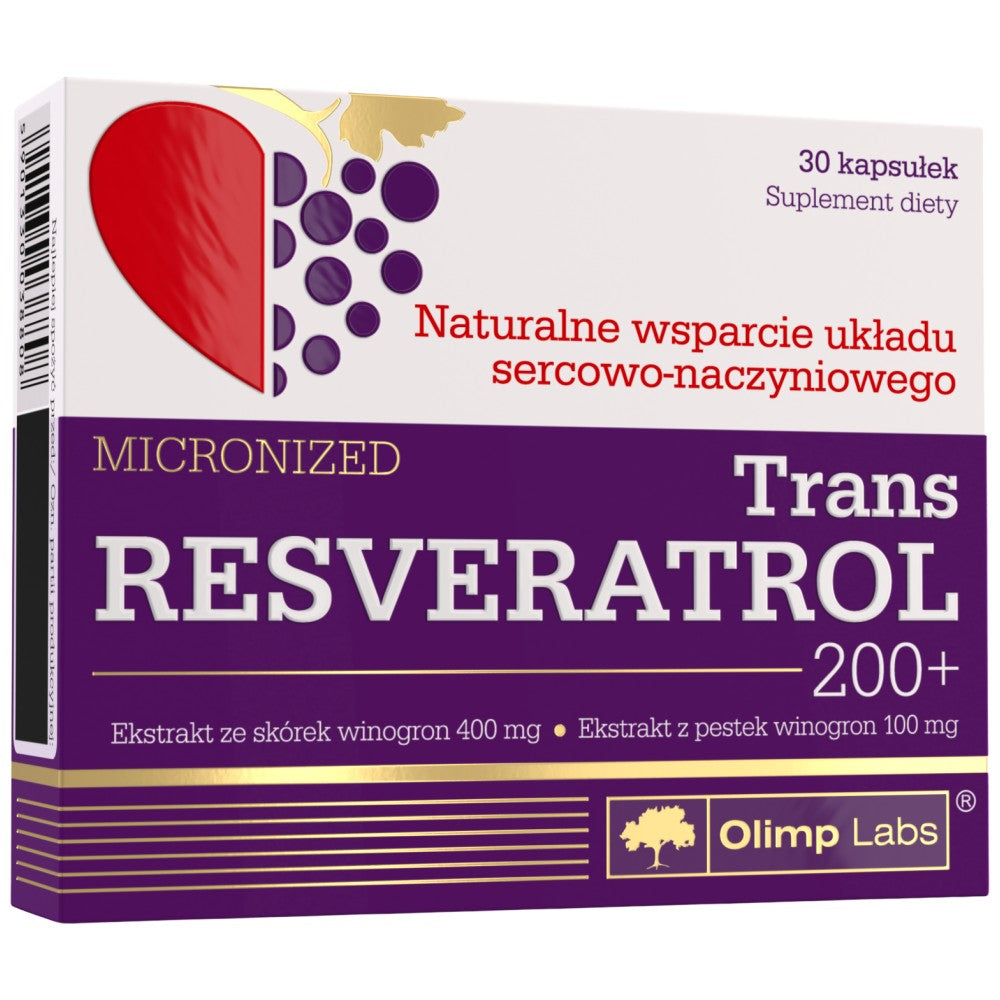 Trans Resveratrol 200+ - 30 kapsúl