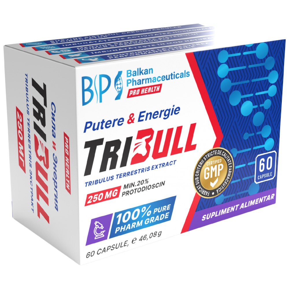Tribul 250 mg | Extrakt Tribulus Terrestris - 60 kapsúl
