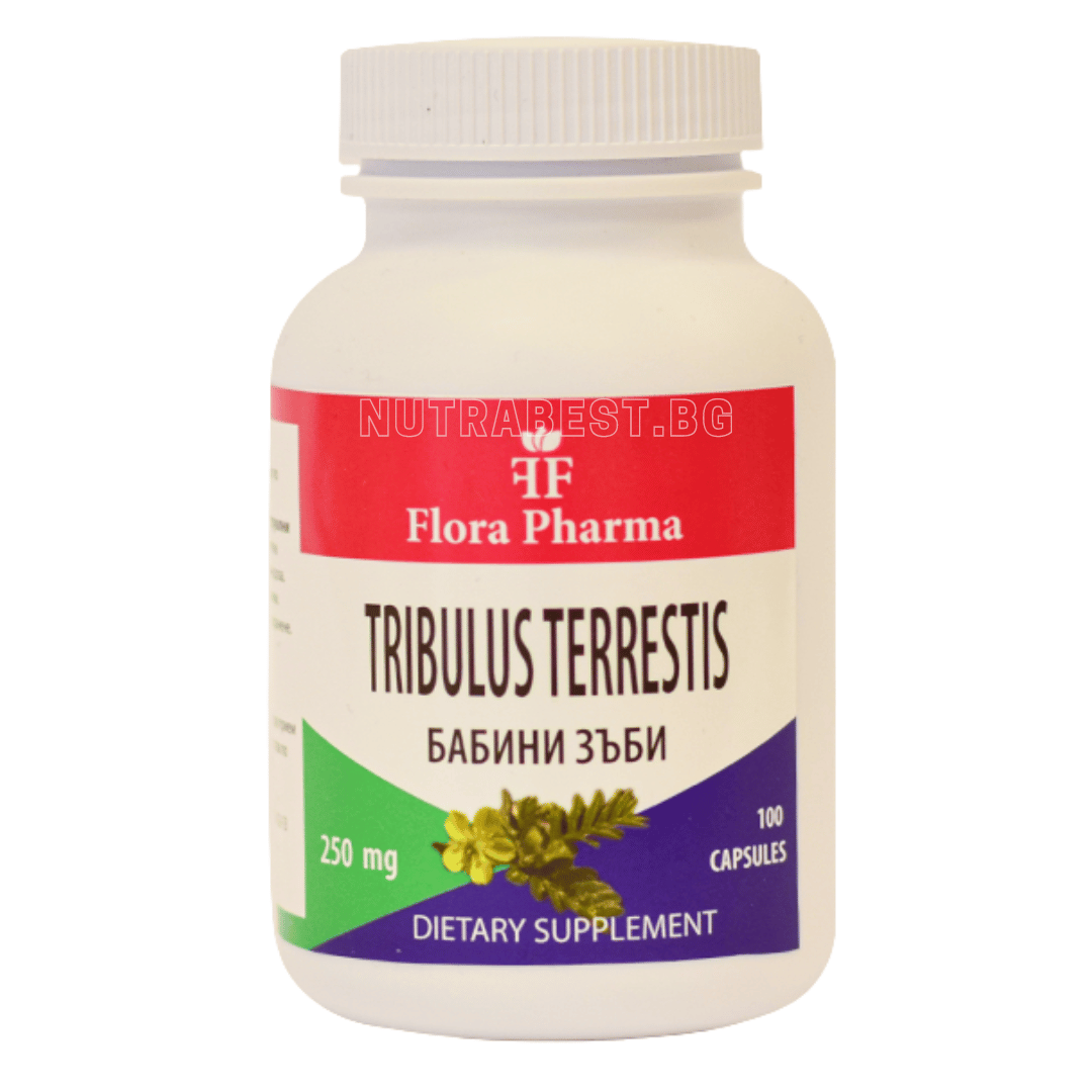 Tribulus Terrestris 750 mg (Granny's zuby) / 100 kapsúl, 33 dávok / flóra farma