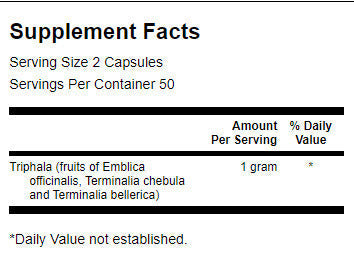 Triphala 500 mg - 100 kapsúl