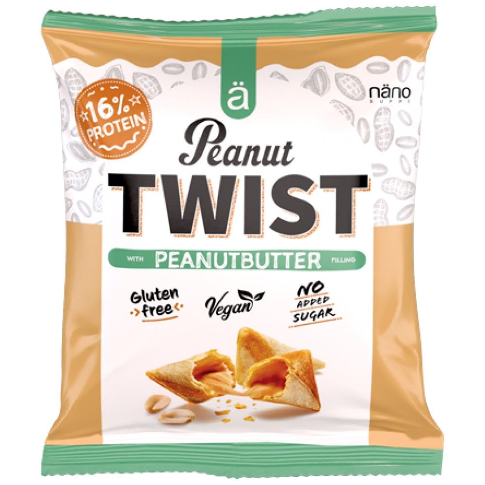 Arašidové twist | Žiadny pridaný cukor - 30 gramov
