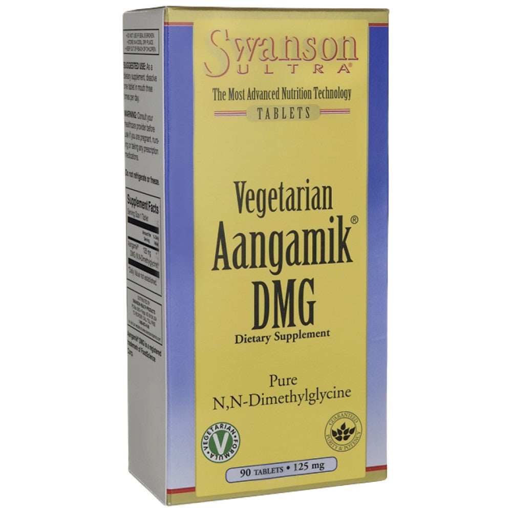 Ultra vegetariánske tablety Aangamik DMG 125 mg 90