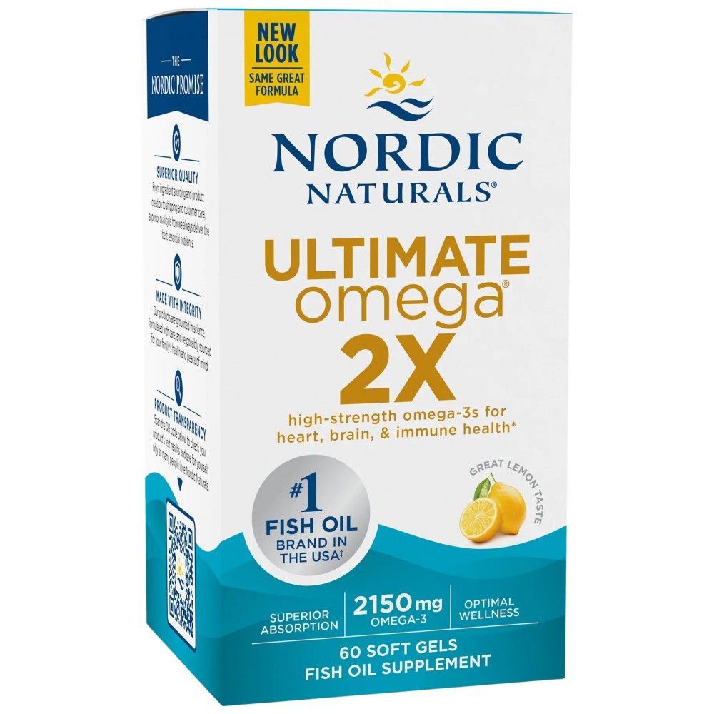 Ultimate Omega 2x 2150 mg - 60 Softgels