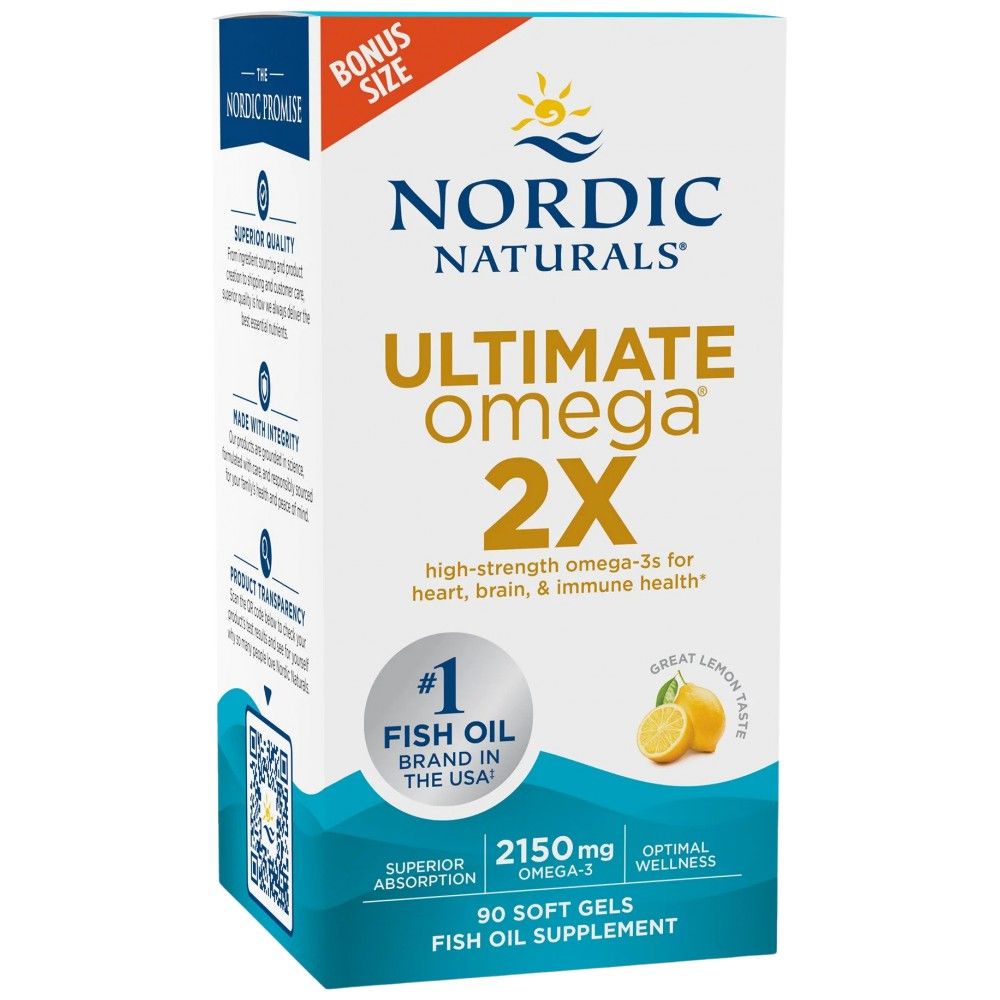 Ultimate Omega 2x 2150 mg - 90 Softgels