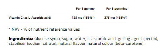 Ultravit Gummies Vitamín C / 60 Gummies