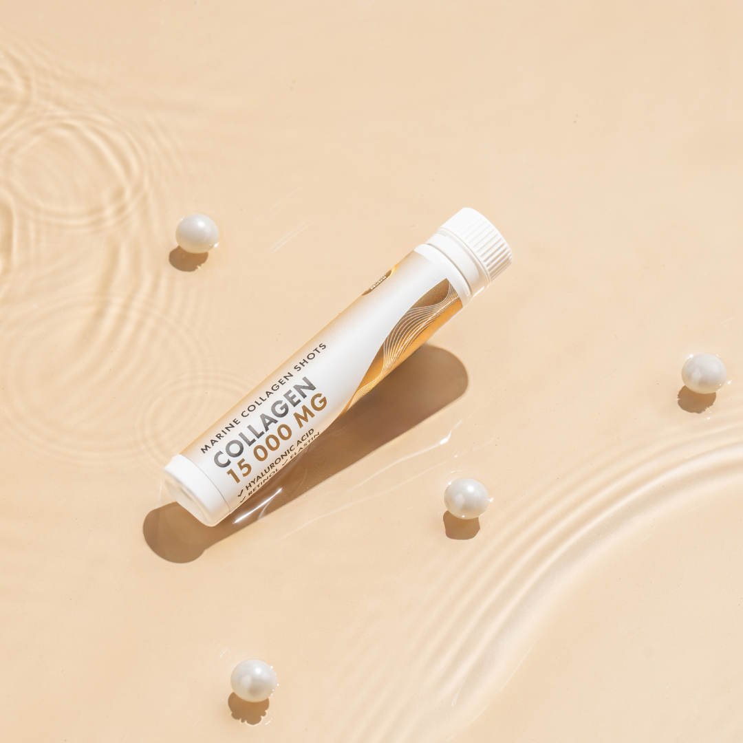 Fish Collagen 15,000 mg with Retinol, Elastin and Hyaluronic Acid - 20 x 25 ml - Nutra Best Europe