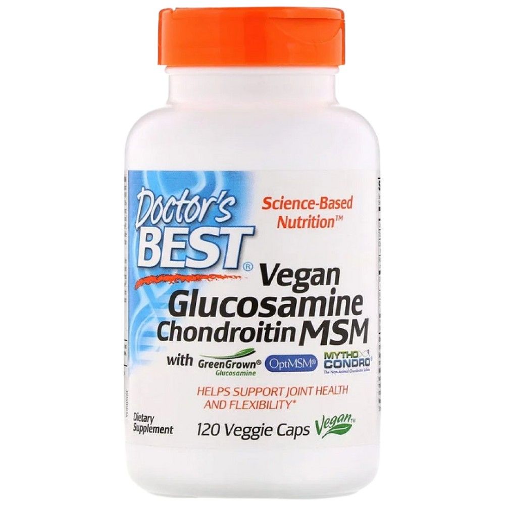 Vegan glukozamín a chondroitin a MSM - 120 kapsúl