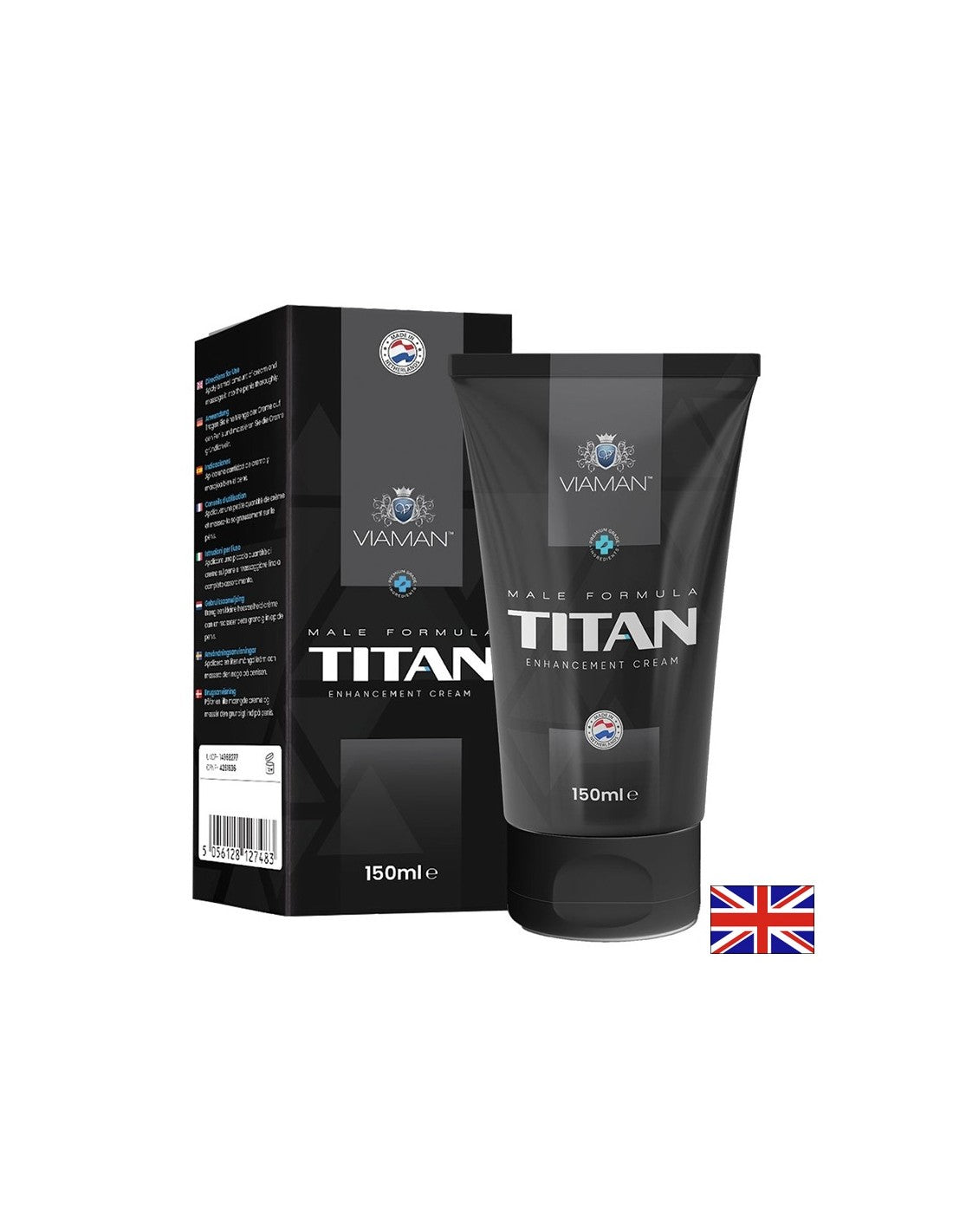 Erekčný krém Viaman ™, 150 ml