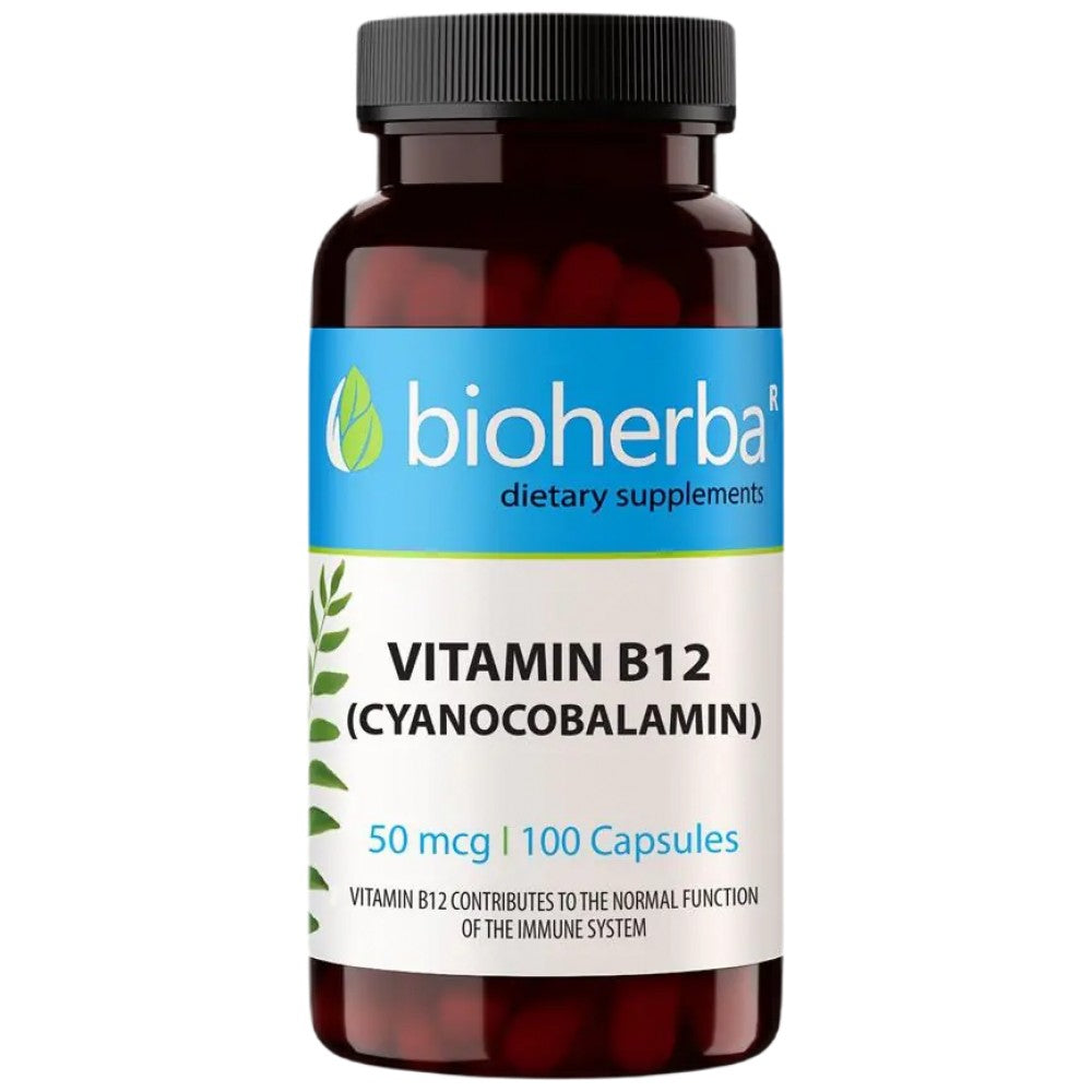 Vitamín B -12 500 mcg - 100 kapsúl