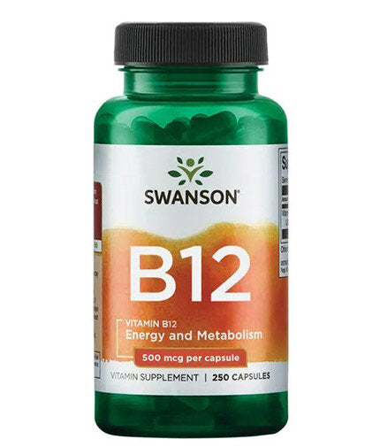 Vitamín B -12 500 mcg - 250 kapsúl