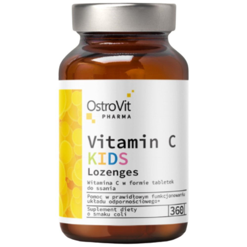 Deti vitamínu C Pastilky 360 sublingválnych tabliet