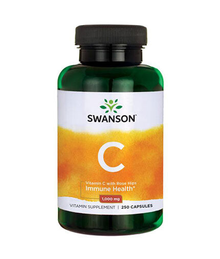 Vitamín C s ružovými bokmi 1000 mg - 250 kapsúl