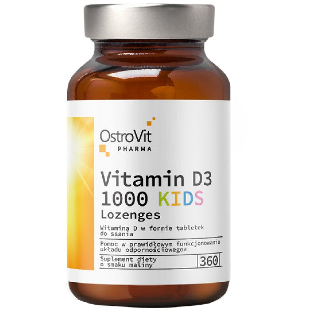 Vitamín D3 1000 detí Pastilky 360 sublingválnych tabliet
