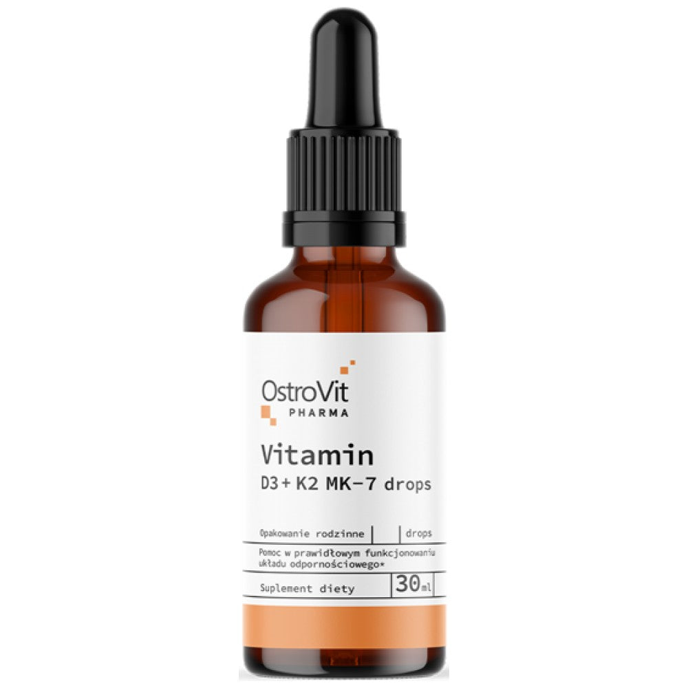 Vitamín D3 + K2 Mk-7 kvapky 30 ml