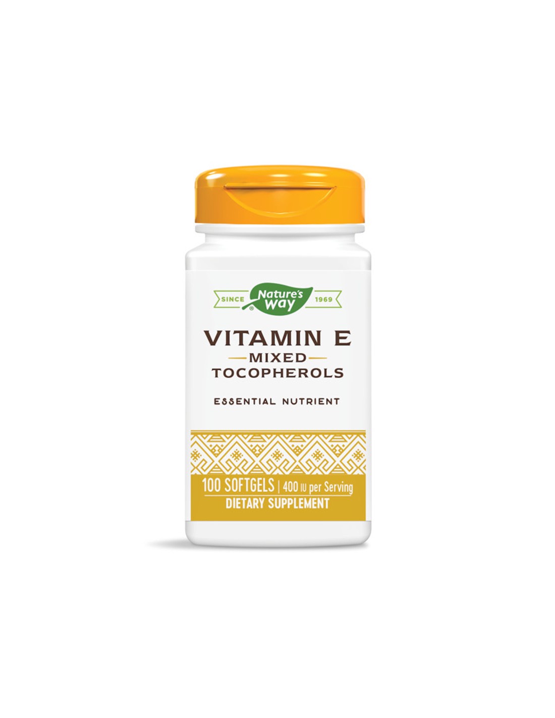 Vitamín E - vitamín E (mix tokoferolu) 268 mg, 100 Softgel Capsules Príroda