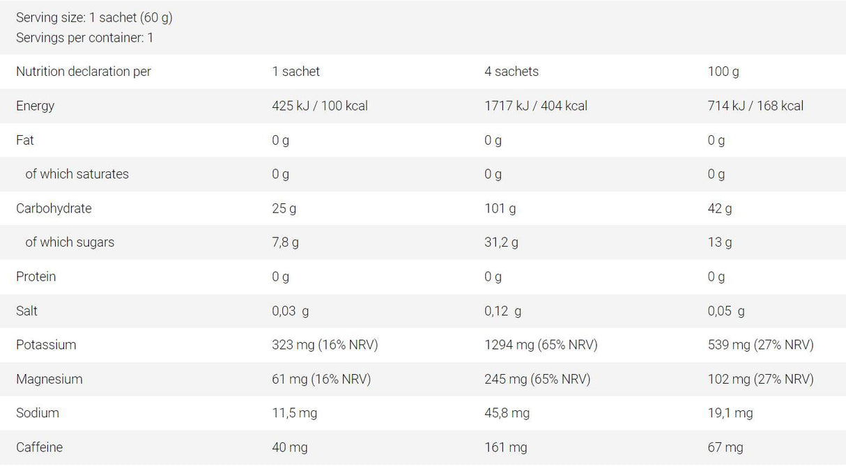 Vitarade | <tc>VITARGO</tc>® Tekutá energia - 60 gramov