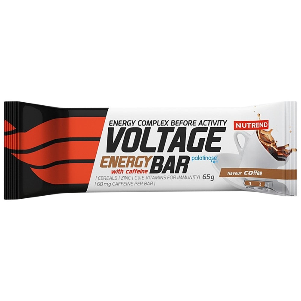 Napätie energetického koláča s kofeínom 65 g 25 x 65 gramov