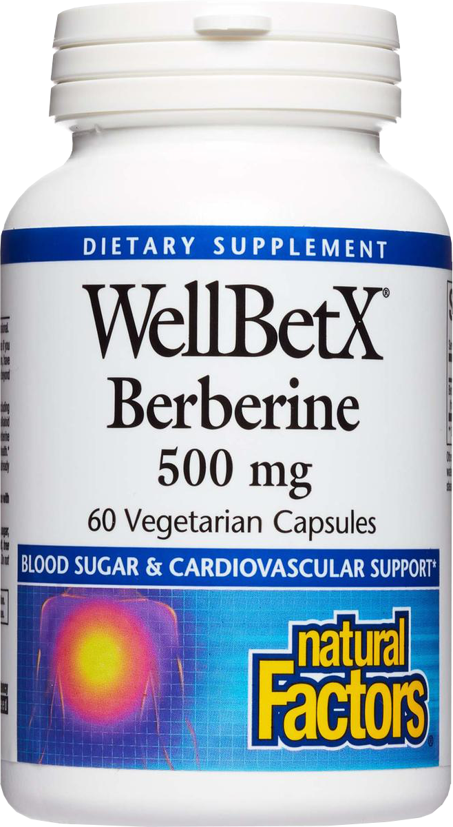 WellBetx Berberine 500 mg - 60 kapsúl