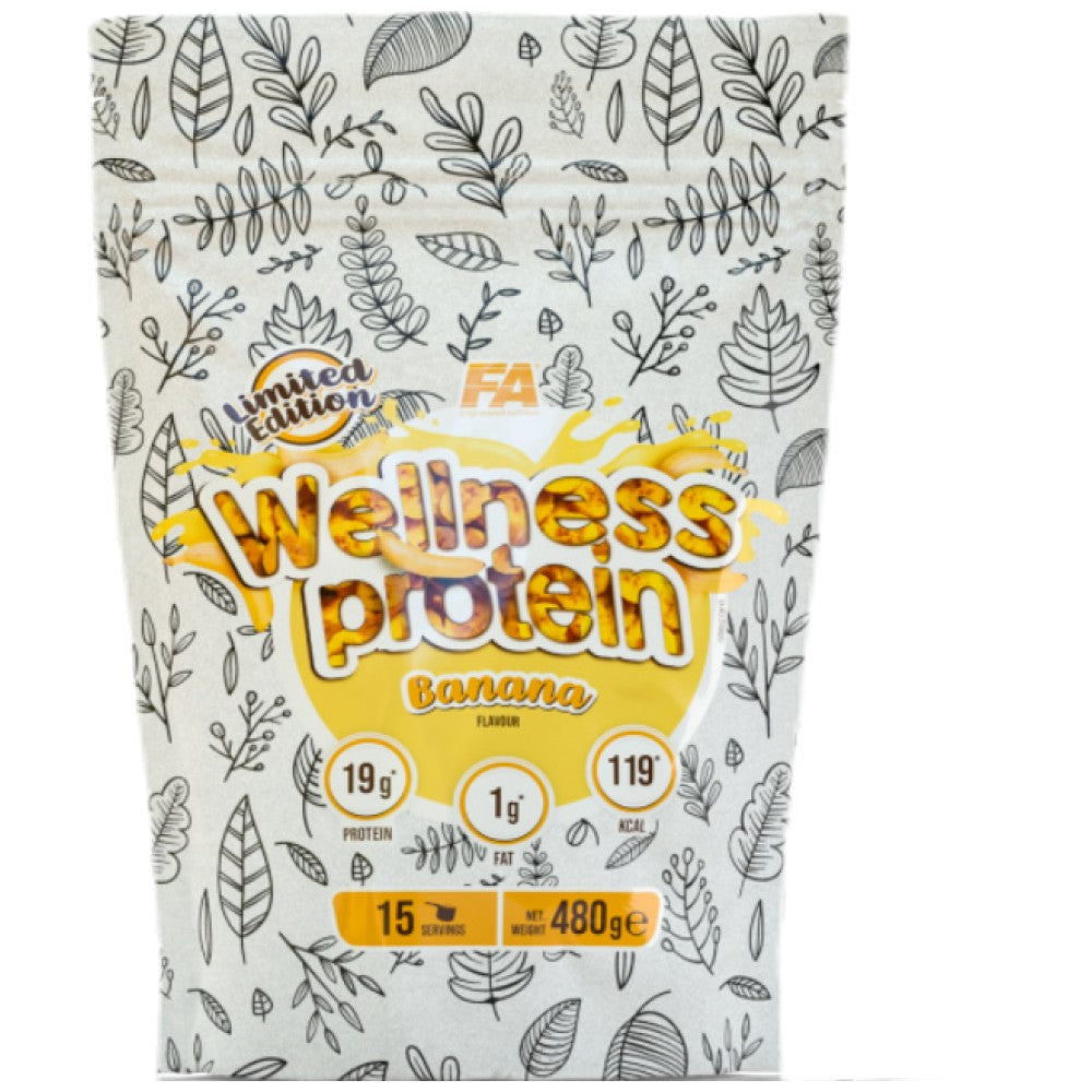 Wellness proteín so 100% koncentrátom srvátkového proteínu - 480 gramov