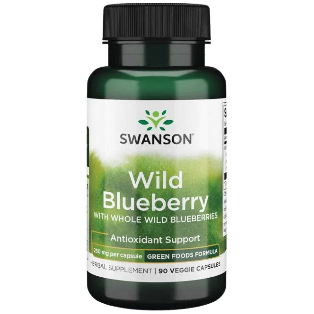 Divoké čučoriedky 250 mg 90 kapsúl