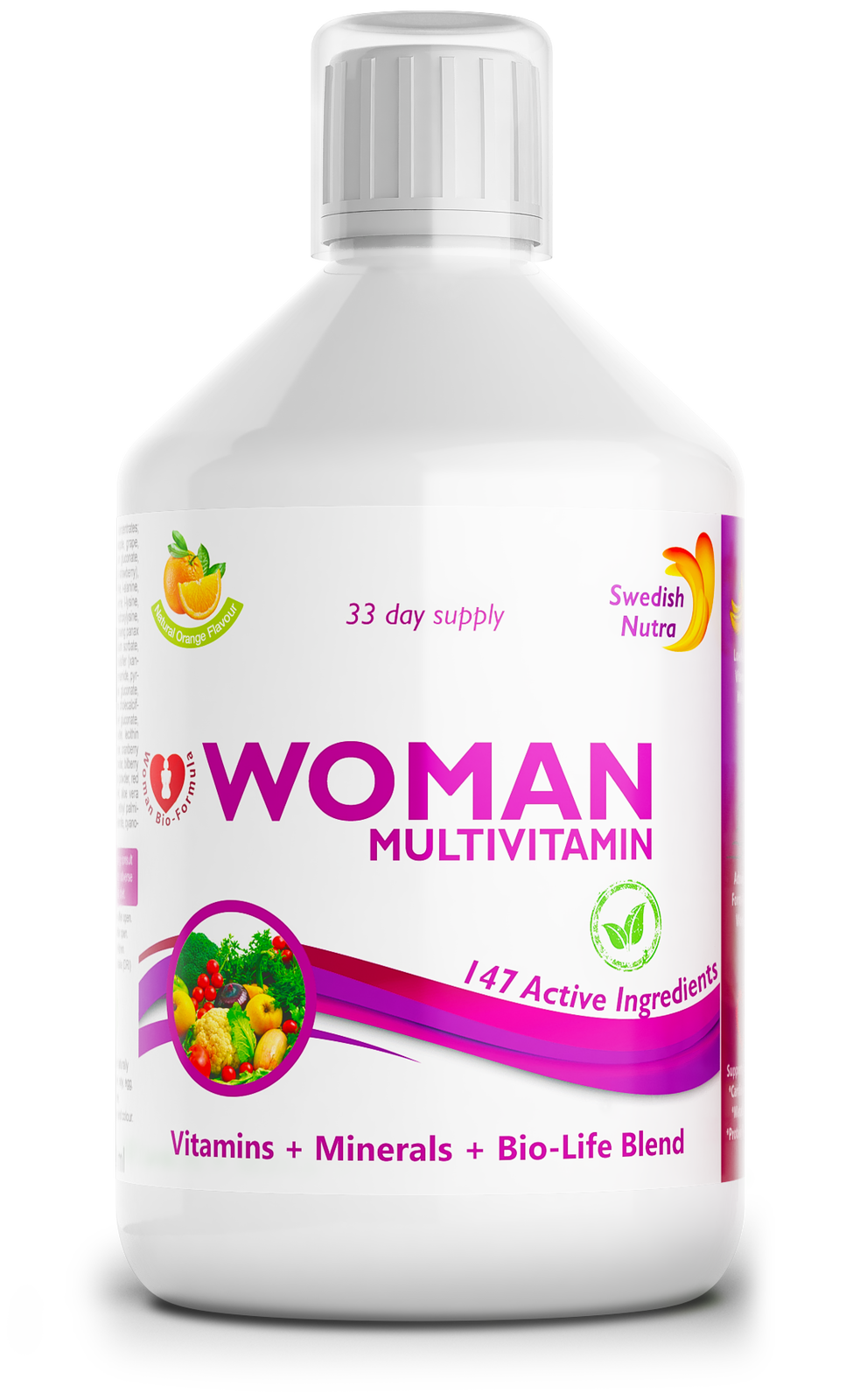 Ženy multivitamíny pre ženy s kolagénom 1497 mg - 147 aktívnych zložiek /500 ml /