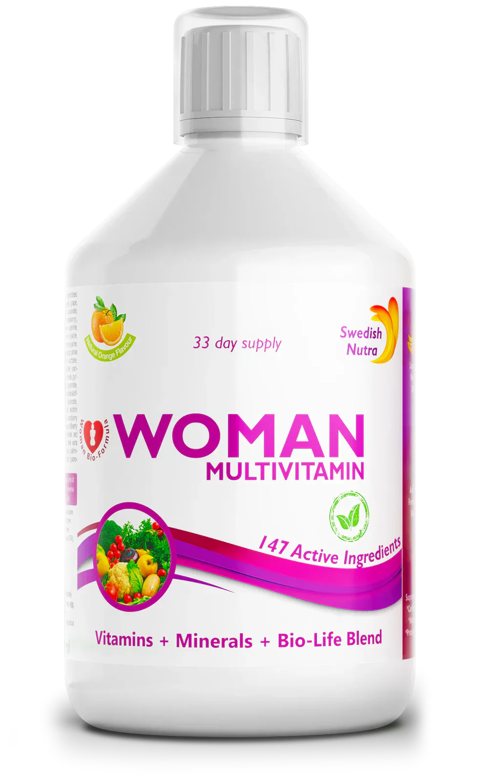 Ženy multivitamíny pre ženy s kolagénom 1497 mg - 147 aktívnych zložiek /500 ml /