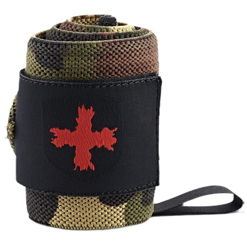 Palec zábaly / náklony / červená čiara - zelená camo