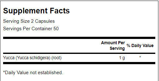 Koreň Yucca 500 mg - 100 kapsúl