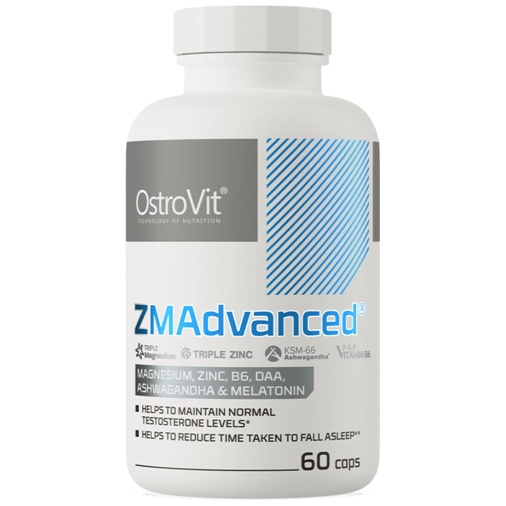 ZmadVanced Caps DAA, Ashwagandha a Melatonin 60 kapsuly