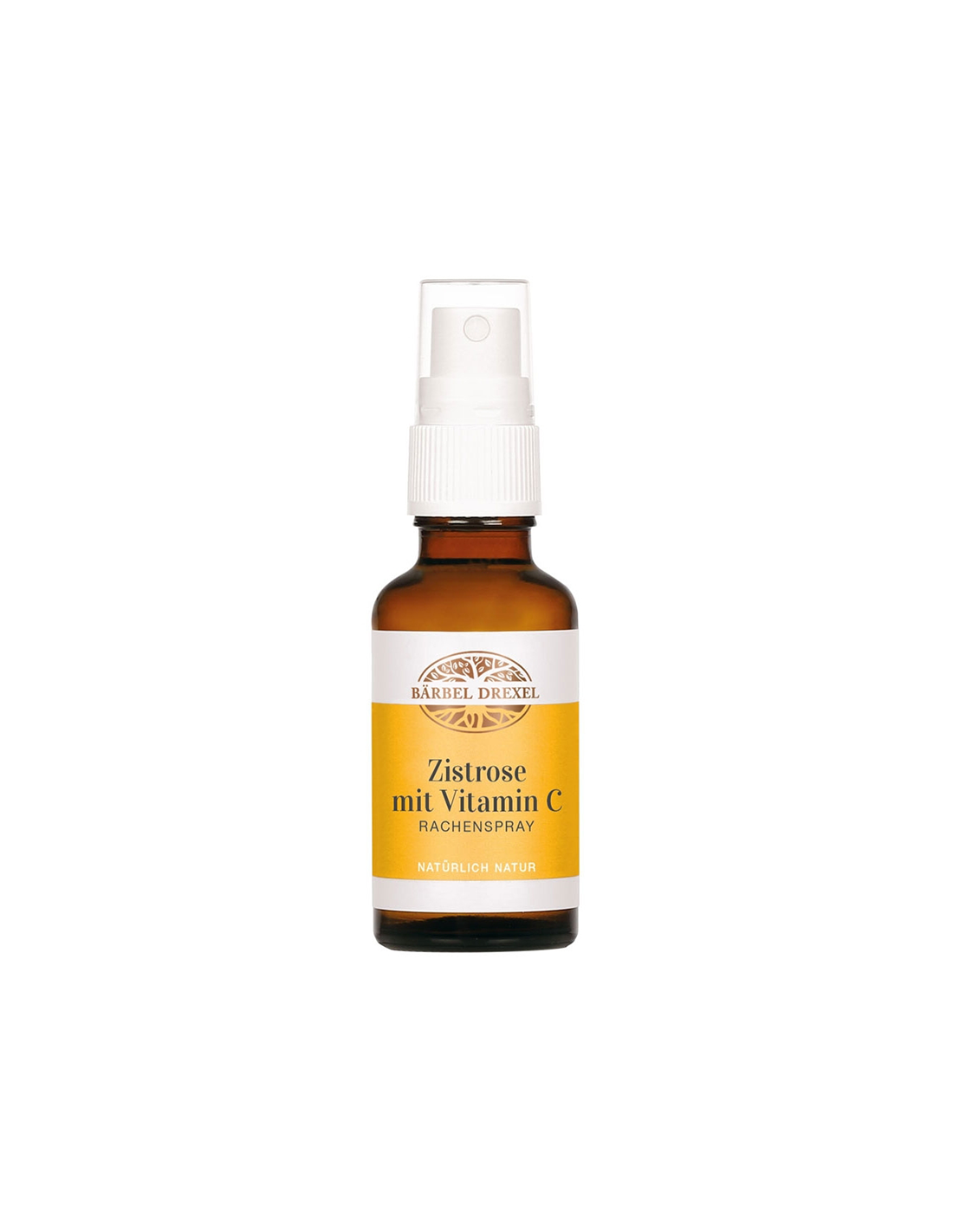 Zistróza s vitamínom C Rachenspray | Sprej na krk s bylinkami a vitamínom C, 30 ml <tc>Bärbel Drexel</tc>