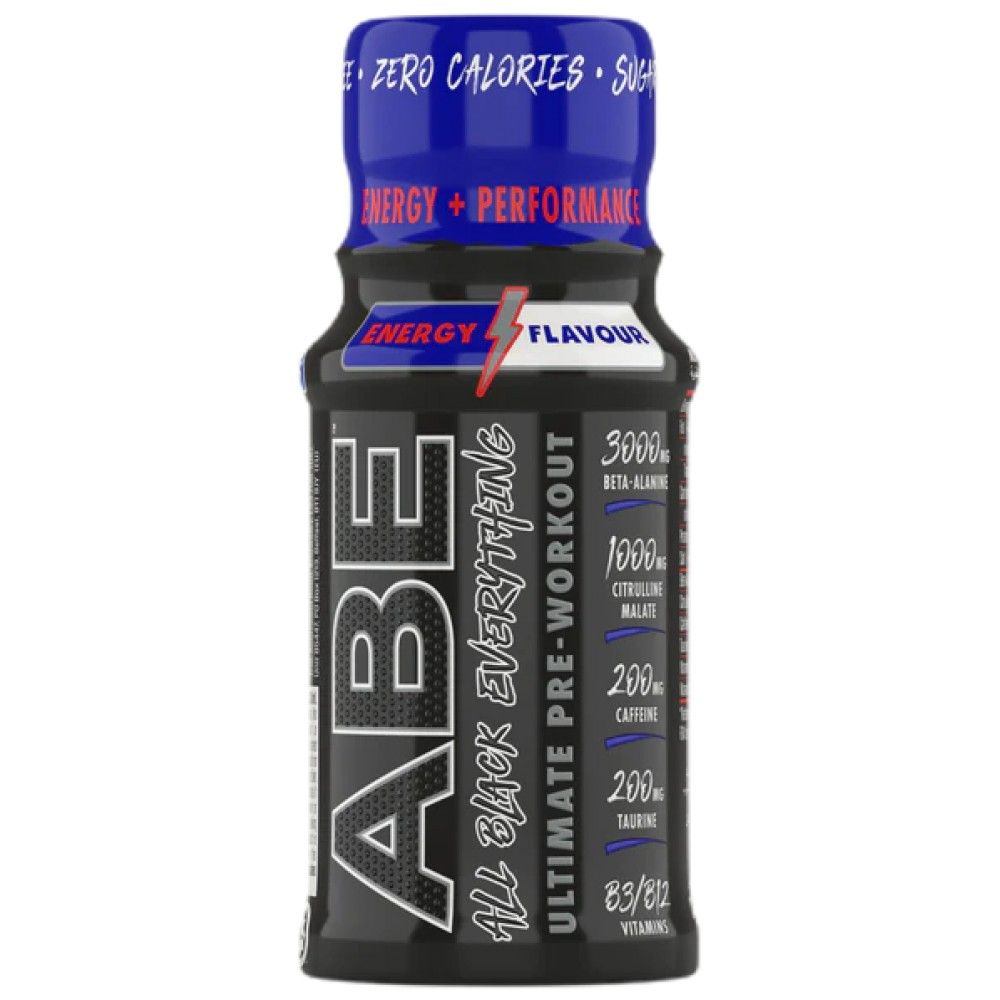 Abe Shot | Všetko čierne všetko pred tréningom - 60 ml
