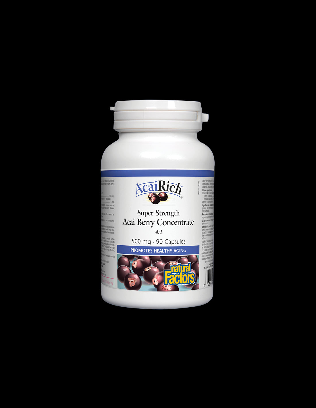 Acai Berry Concentrát 4: 1 500 mg - 90 kapsúl
