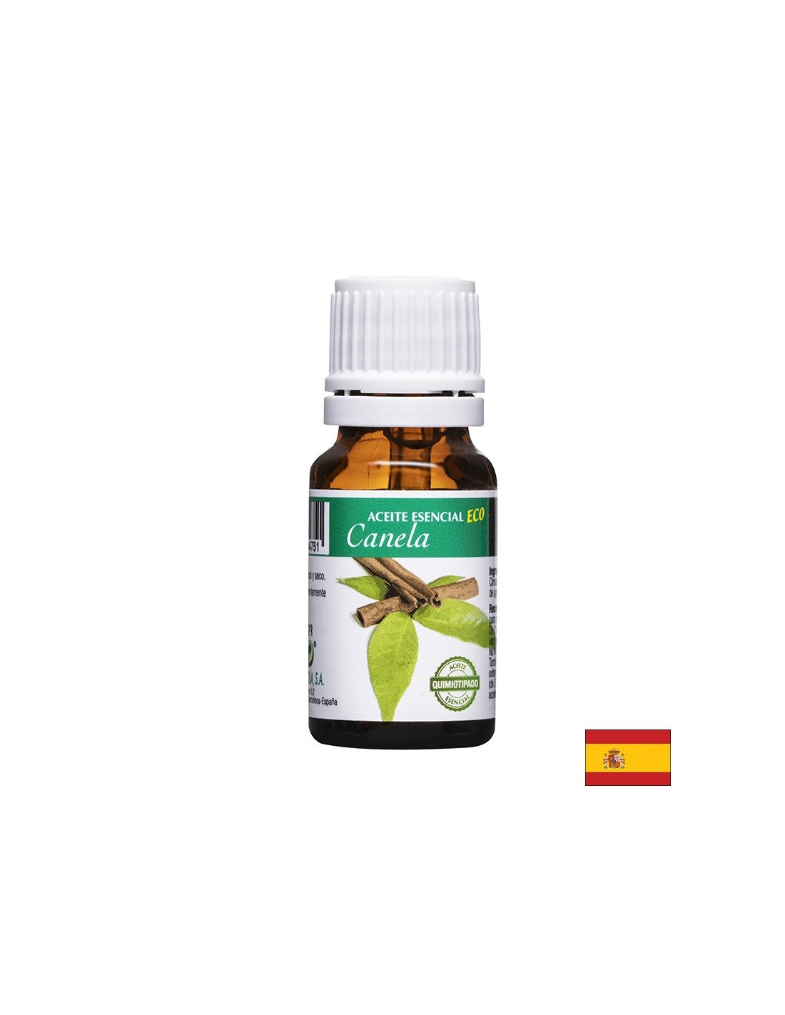 Organický škoricový éterický olej - kontrola cukru v krvi - esencial Eco Canela, 10 ml, 10 ml