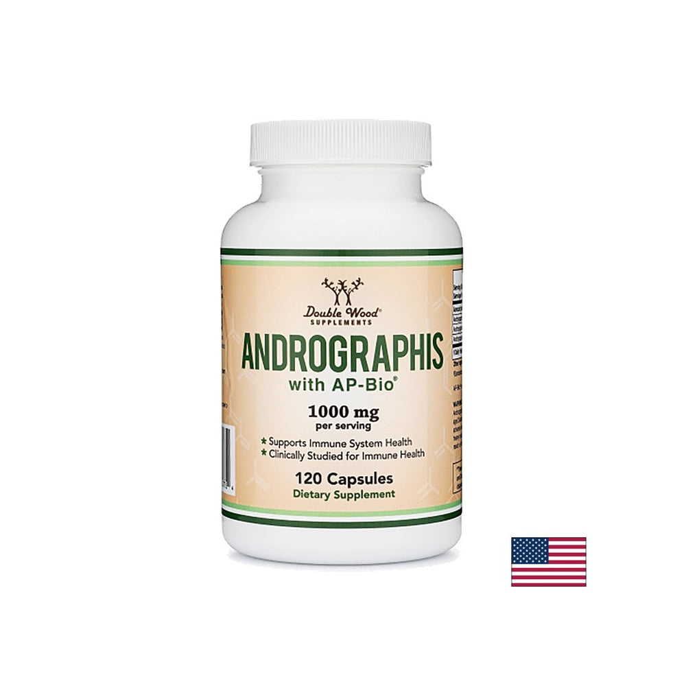 Andrographis with AP-Bio®/ Andrographis, 120 capsules Double Wood - Nutra Best Europe