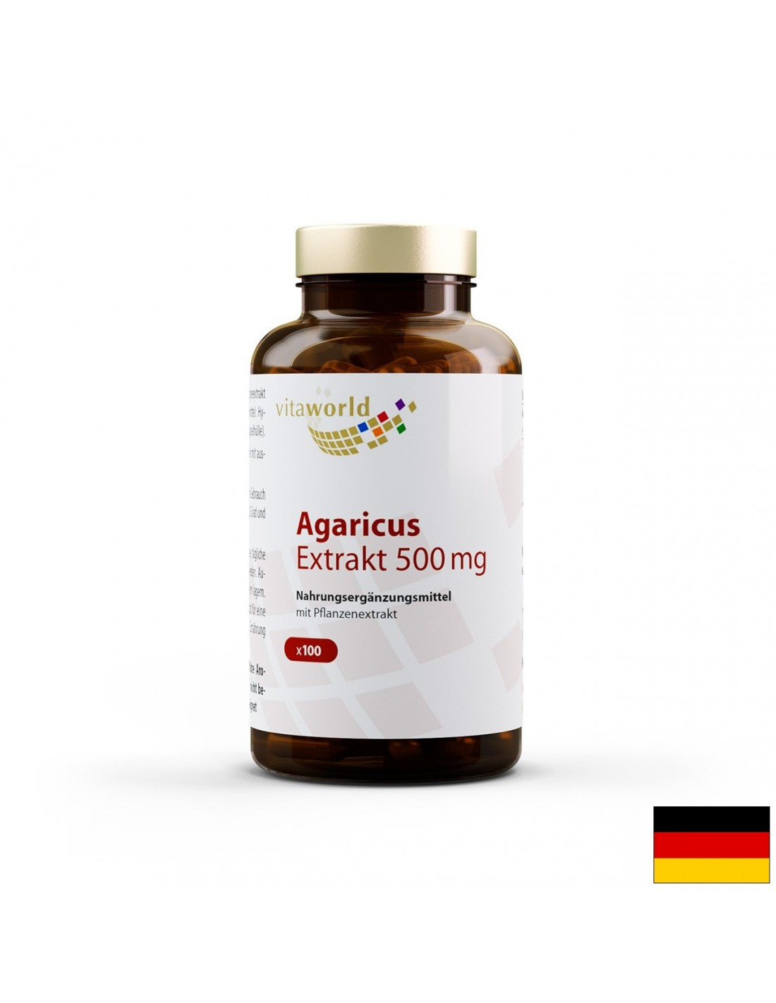 Extrakt z Agaricus 500 mg, 100 kapsúl