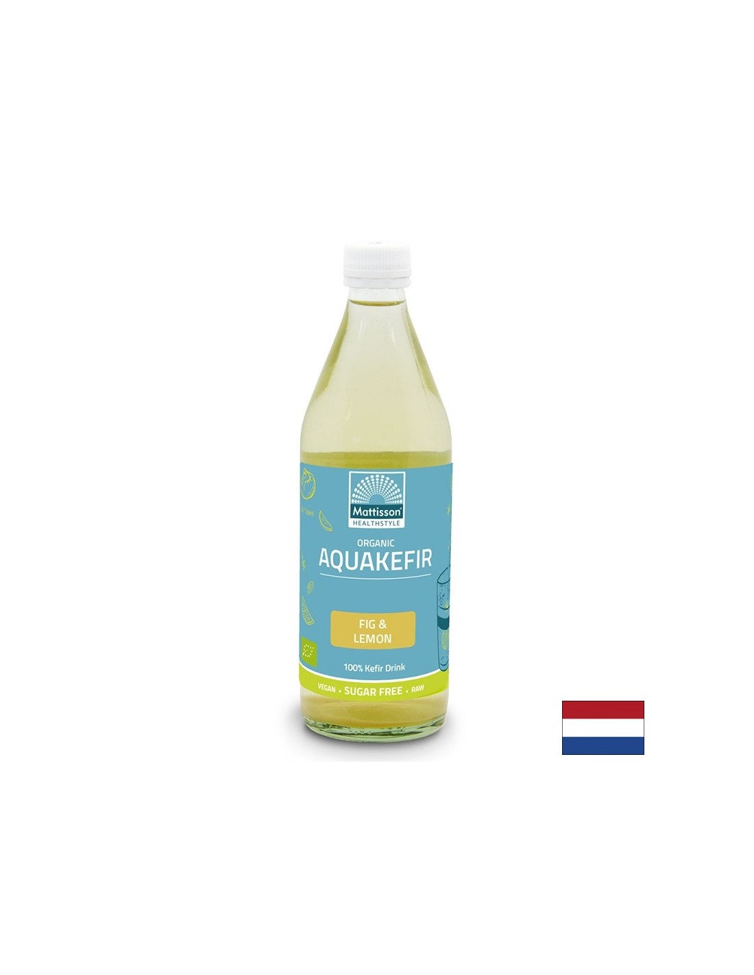 Bio figa a citrón Aquakefir, 500 ml <tc>Mattisson Healthstyle</tc>