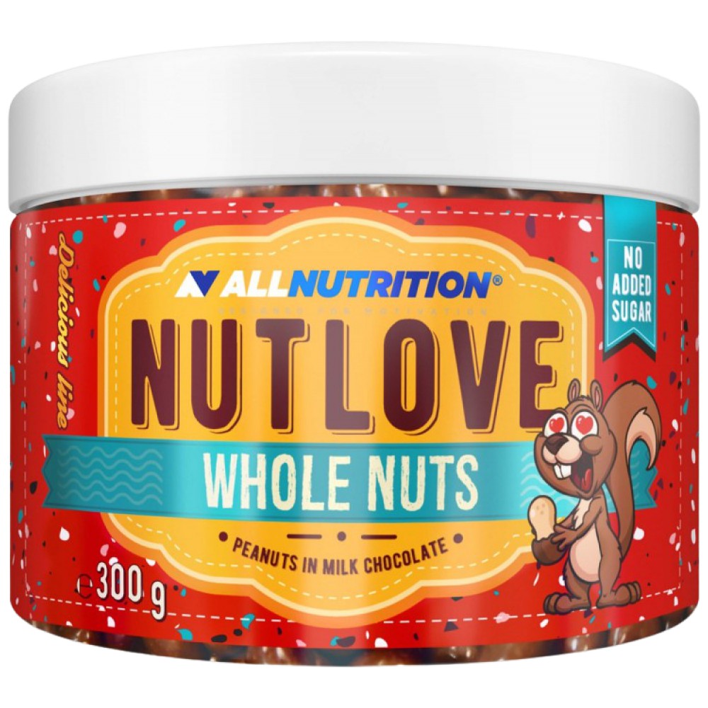 Nutlove celé arašidy Rôzne príchute - 300 gramov