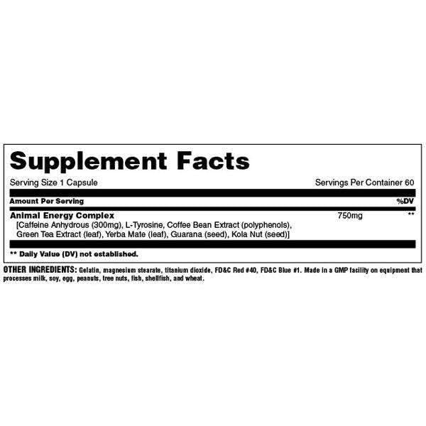 Energia zvierat - 60 kapsúl