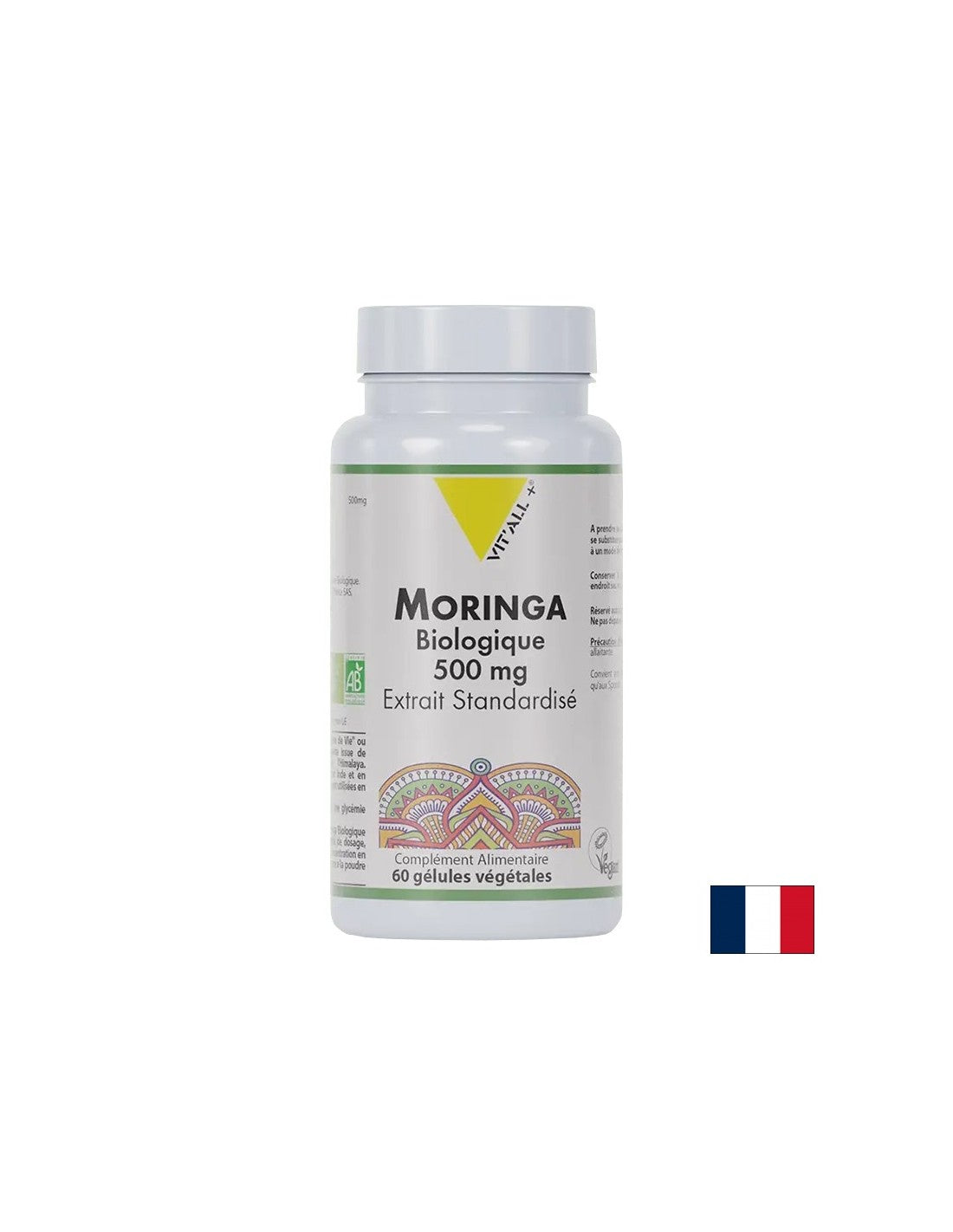 Antioxidant a silná imunita - moringa, organické, 500 mg x 60 kapsúl