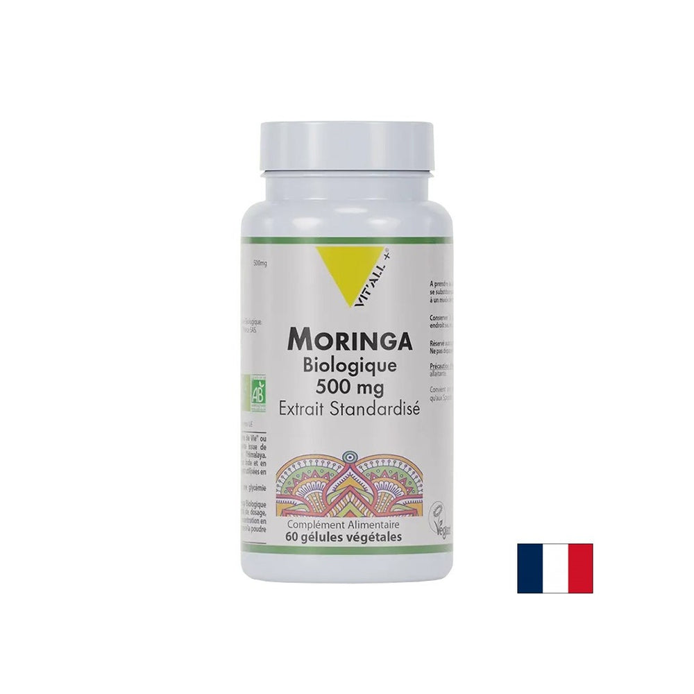 Antioxidant a silná imunita - moringa, organické, 500 mg x 60 kapsúl