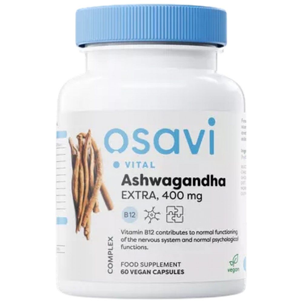 Ashwagandha ďalších 400 mg - 60 kapsúl
