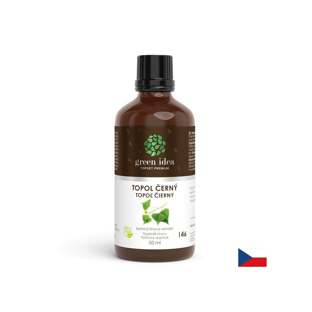 Obličky a močové trakty - čierny topoľ, 50 ml tinktúry