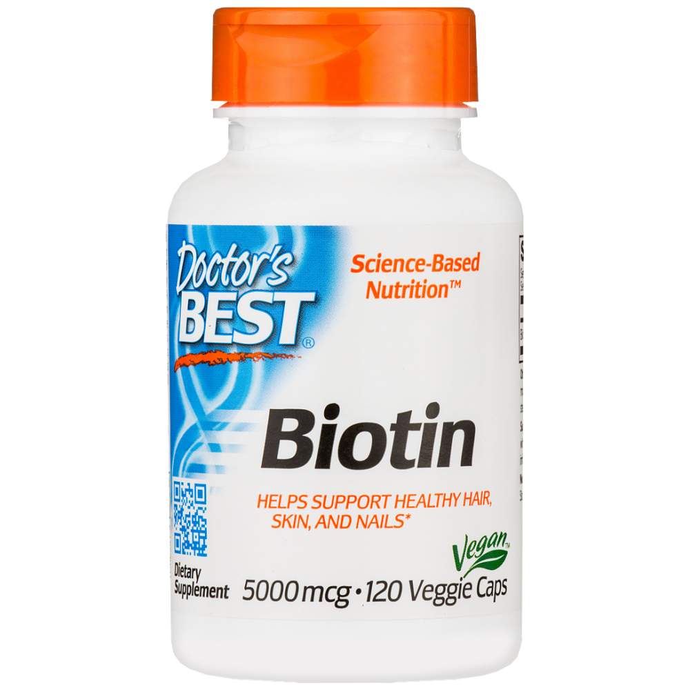 Najlepší biotín 5000 mcg - 120 kapsúl