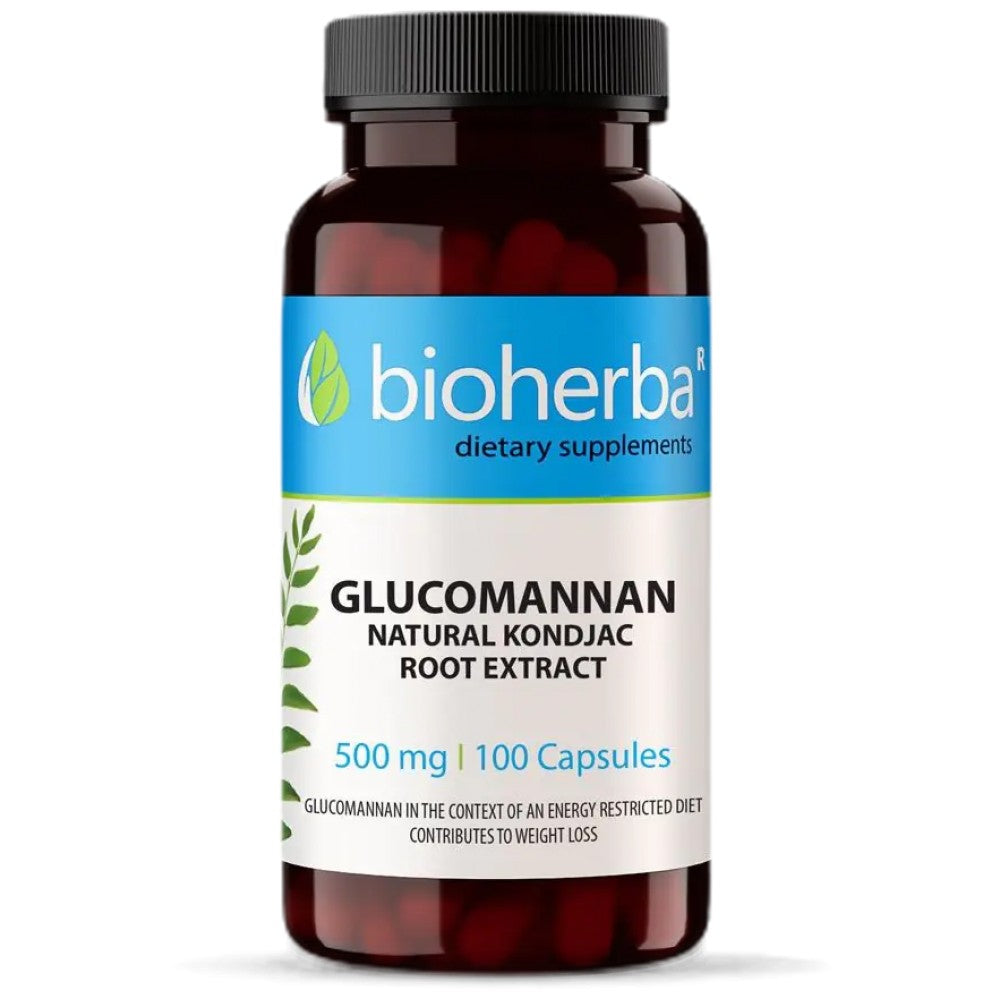 Glucomannan Natural Konjack Root Extract 560 mg - 100 kapsúl