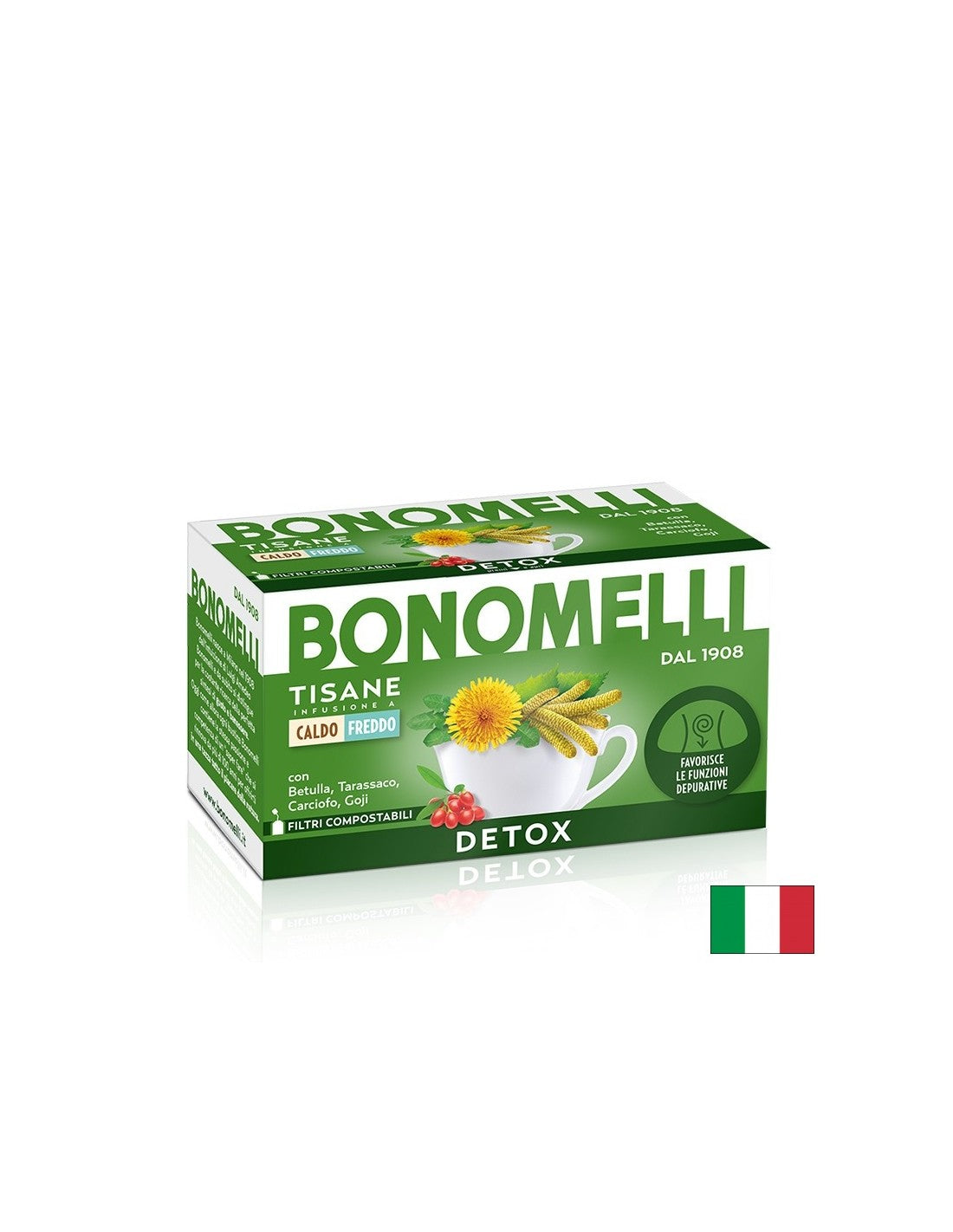 Detox bylinného čaju - purifikácia a metabolická rovnováha, 16 vreckov