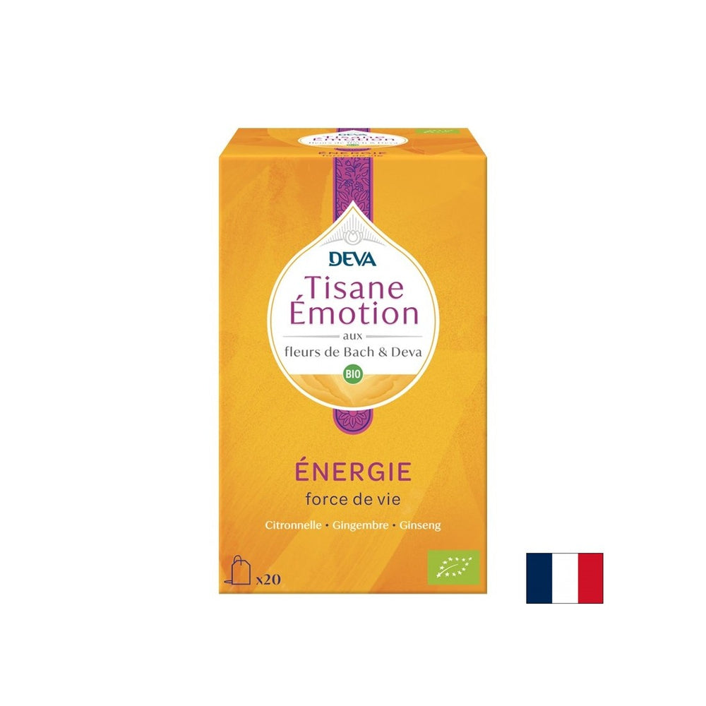 Bylinný čaj „Energia“ (s kvetinovými elixírmi podľa metódy Dr. Bacha), 20 vreckov na filtra