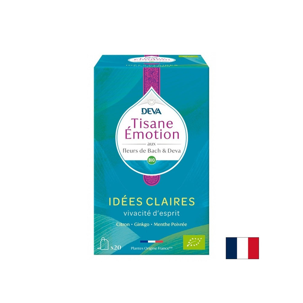 Bylinný čaj „koncentrácia“ (s kvetinovými elixírmi podľa metódy Dr. Bacha), 20 vreckov na filtra